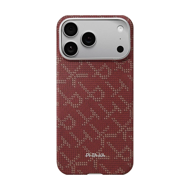 Ốp lưng sợi carbon PITAKA Ultra-Slim Case (PitaTap) cho IP 17 Pro Max / 17 Pro/ 17 Air siêu mỏng nhẹ_ Hàng chính hãng
