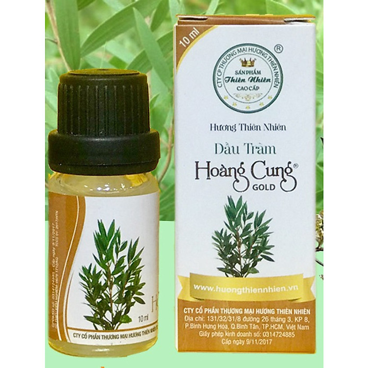Dầu Tràm Hoàng Cung 10ml - Gold New