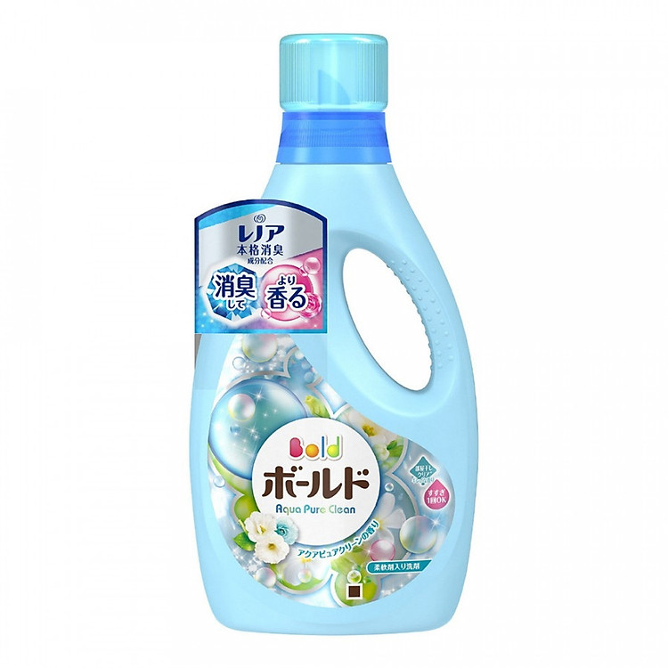 Nước giặt xả Bold (850g) nội địa nhật bản - xanh