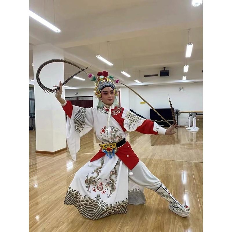 lông trĩ kê linh dùng để trang trí mũ