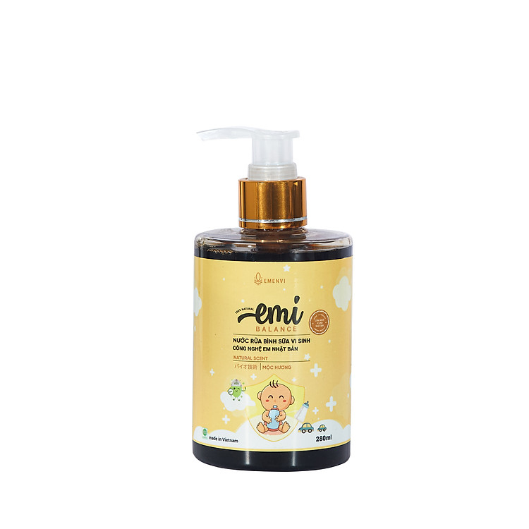 Chọn mua tại Shopee: Nước rửa bình sữa Emi Balance 280ml mua giá tốt nhất tại Shop Mall
