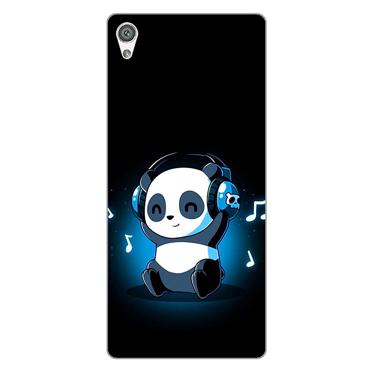 Ốp lưng dẻo cho điện thoại Sony XA _Panda 05