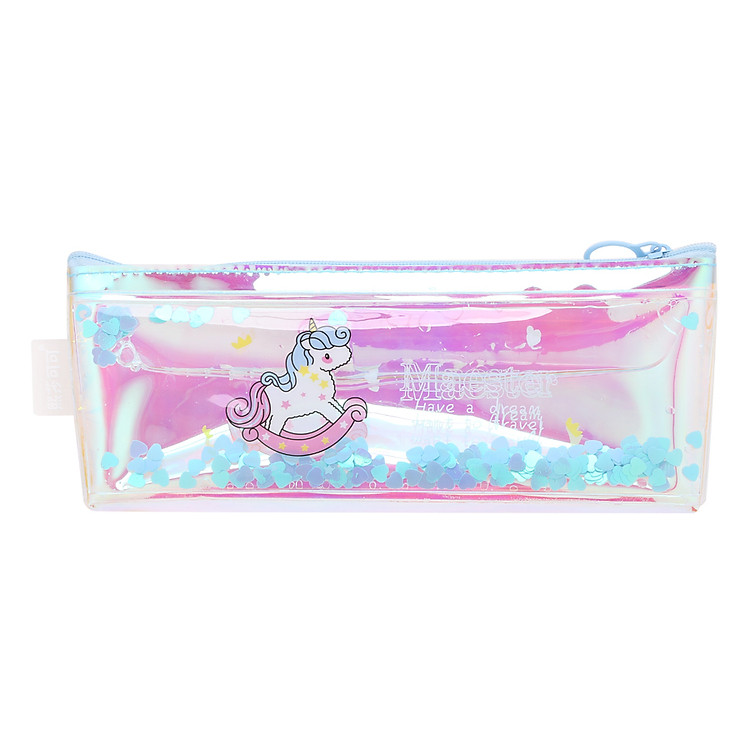 Bóp Viết Hologram Cao Cấp Hình Unicorn