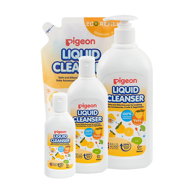 Tham Khảo tại ConCung: Nước Rửa Bình Sữa Pigeon Hương Yuzu 200ML , nhận ngay nhiều Ưu đãi