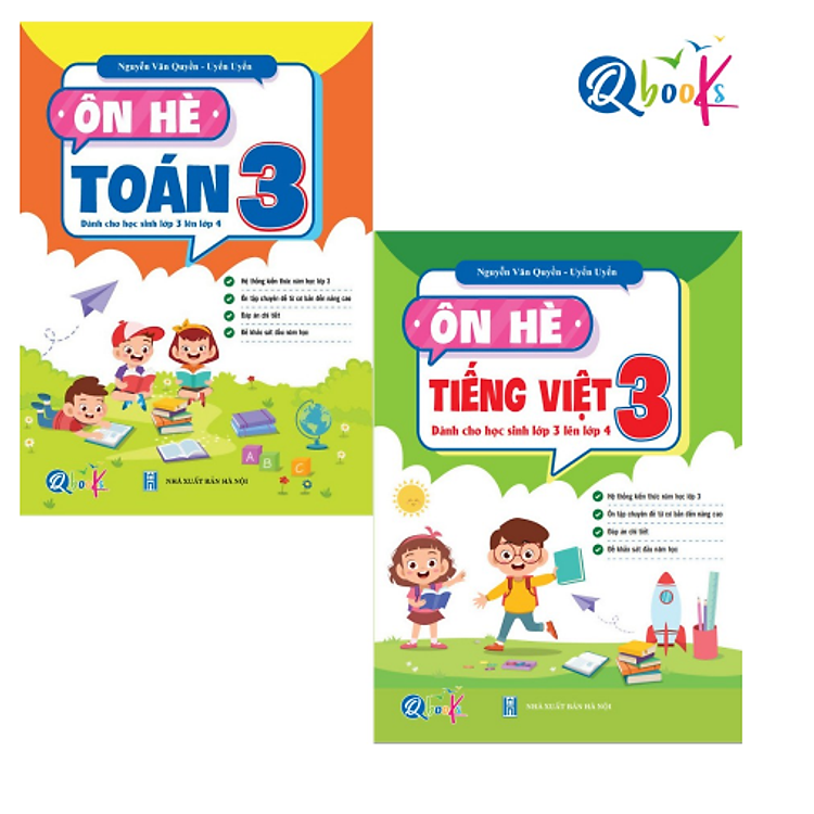 Ôn Hè Toán và Tiếng Việt 3 – Dành cho học sinh lớp 3 lên 4