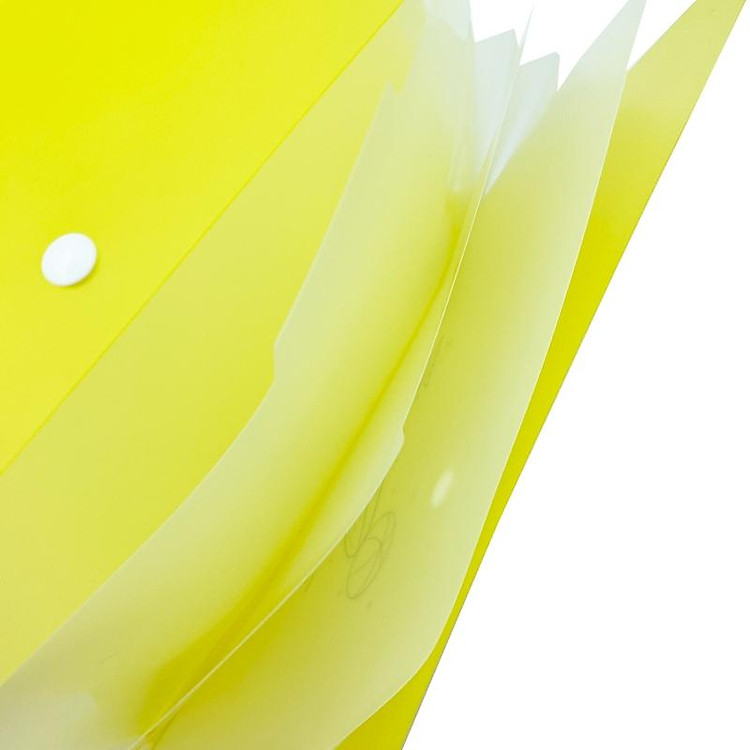 File Tài Liệu Ngang Campus 5 Ngăn DF-5X-U2 (Màu Vàng) - Ảnh 3