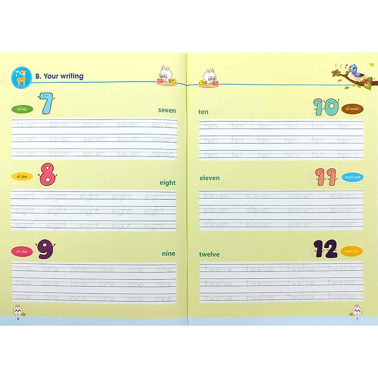 Tập Viết Tiếng Anh Cho Trẻ - Ảnh 7