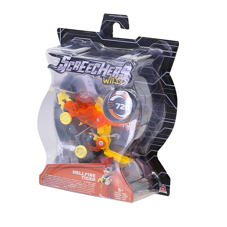 Mua Đồ Chơi Hổ Lửa Địa Ngục SCREECHERS WILD Chính hãng Giá tốt - Hình ảnh 5