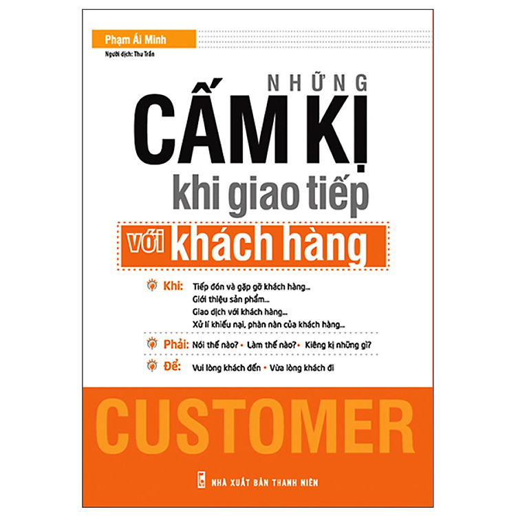 Những Cấm Kị Khi Giao Tiếp Với Khách Hàng