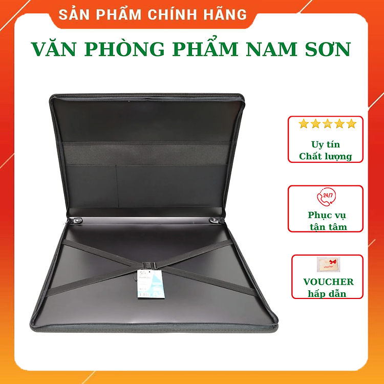 Cặp Mont Marte A3 đựng tài liệu, sổ vẽ - Ảnh 3