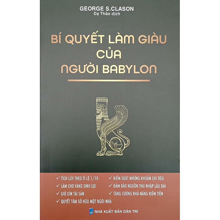 Bí Quyết Làm Giàu Của Người Babylon - Ảnh 2