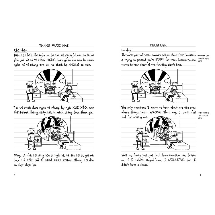 Nhật Ký Chú Bé Nhút Nhát song ngữ Việt-Anh (Tập 12) - Ảnh 7