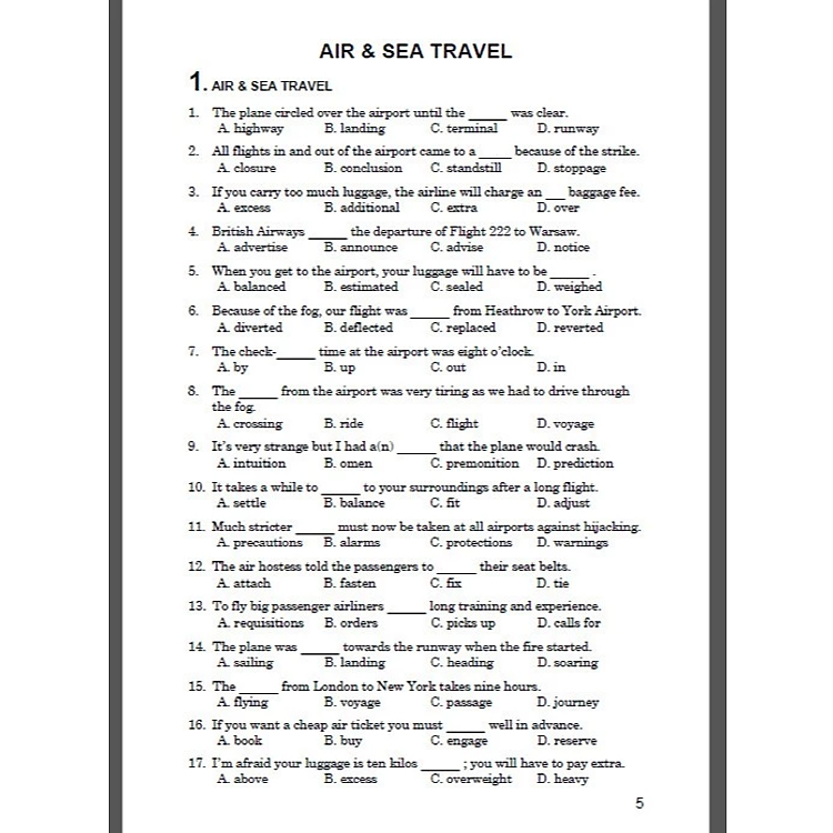 Câu hỏi trắc nghiệm chuyên đề từ vựng Tiếng Anh 12 - Ảnh 3