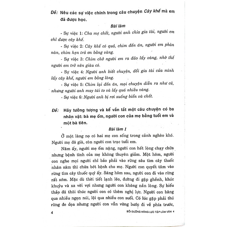 Bồi Dưỡng Năng Lực Tập Làm Văn 4 - Ảnh 4