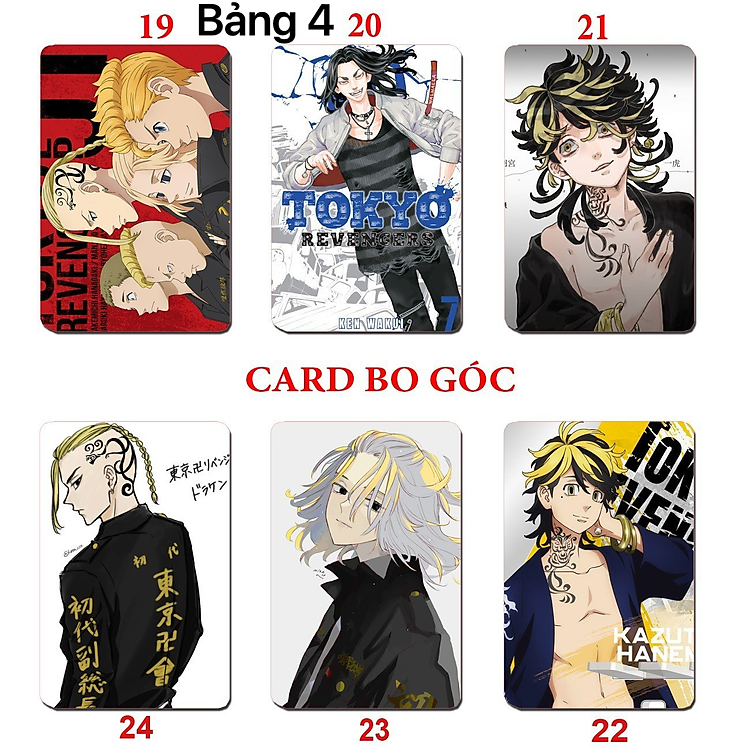 Card bo góc Tokyo Revengers (6 ảnh) - Ảnh 5