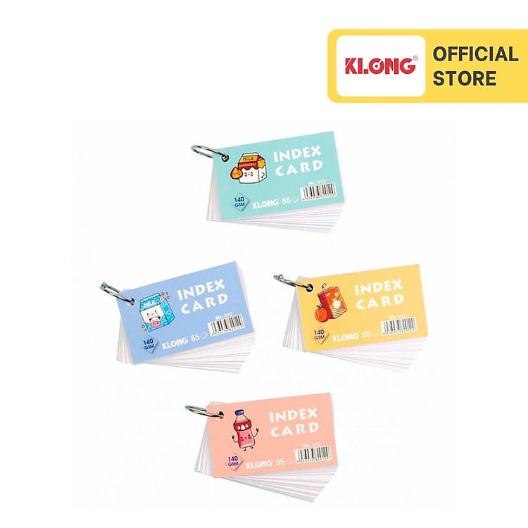Tập thẻ Index Card A7 (85 tờ)