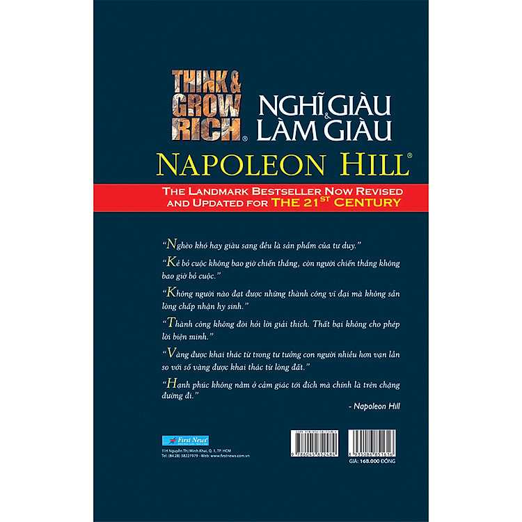 Sách Nghĩ Giàu và Làm Giàu Bìa Cứng - Ảnh 3