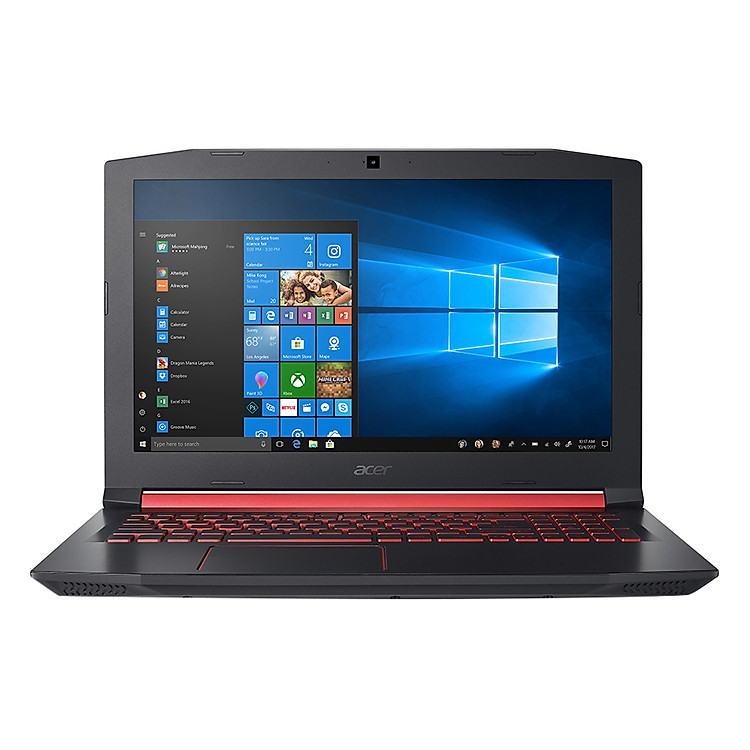 Laptop Acer Nitro 5 AN515-51-51UM NH.Q2RSV.003 Core i5-7300HQ/Free Dos (15.6 inch) - Black - Hàng Chính Hãng