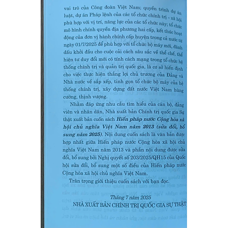 Hiến pháp nước Cộng hòa xã hội chủ nghĩa Việt Nam năm 2013 (sửa đổi, bổ sung năm 2025) - Ảnh 3