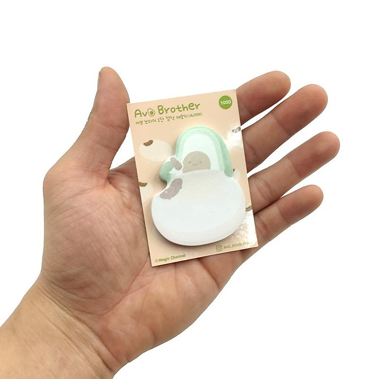 Giấy Ghi Chú Magic Chanel Hình Bơ 2 - Ảnh 3