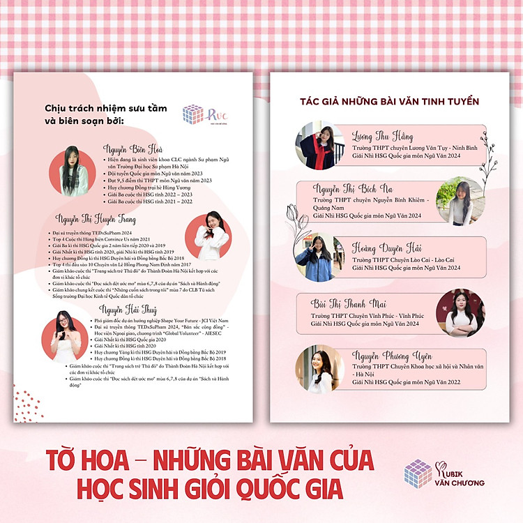 Tờ Hoa - Những Bài Văn Của Học Sinh Giỏi Quốc Gia - Ảnh 7