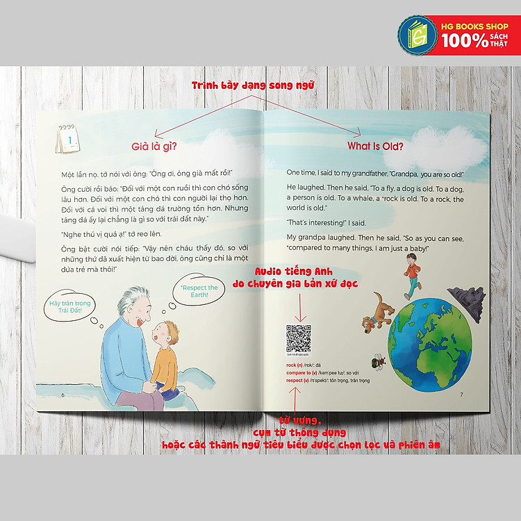 One Story A Day - Sách song ngữ cho bé - Ảnh 4