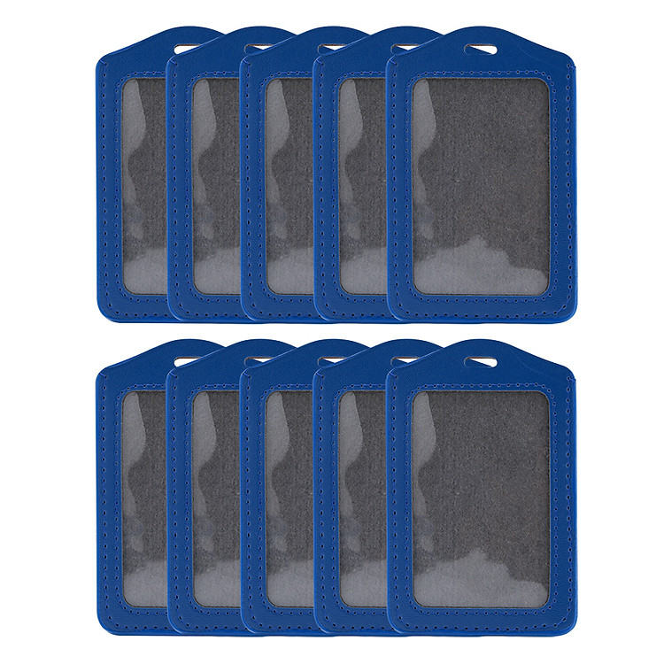 Bảng Tên Da (10 chiếc) – Xanh Đứng