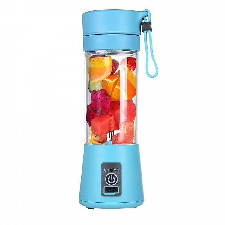 Máy Ép Trái Cây Mini Sạc USB (6 Lưỡi)