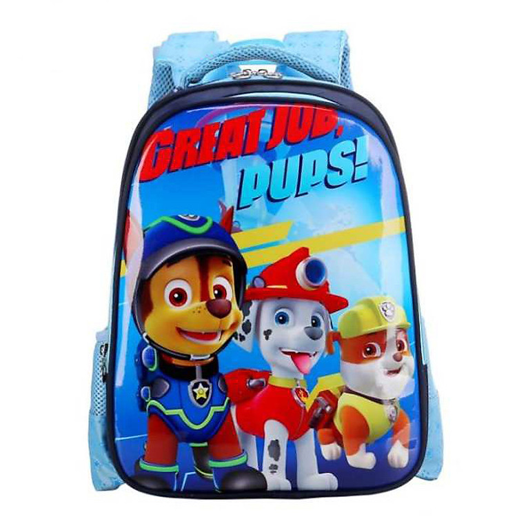 Ba lô mẫu giáo, học sinh cấp 1 siêu nhẹ, chống thấm nước - Chó cứu hộ