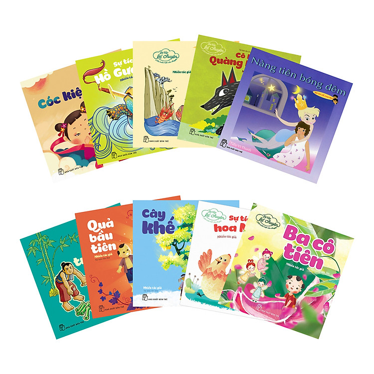 Combo Truyện Cổ Tích - Bé Tập Kể Chuyện(10 Cuốn)