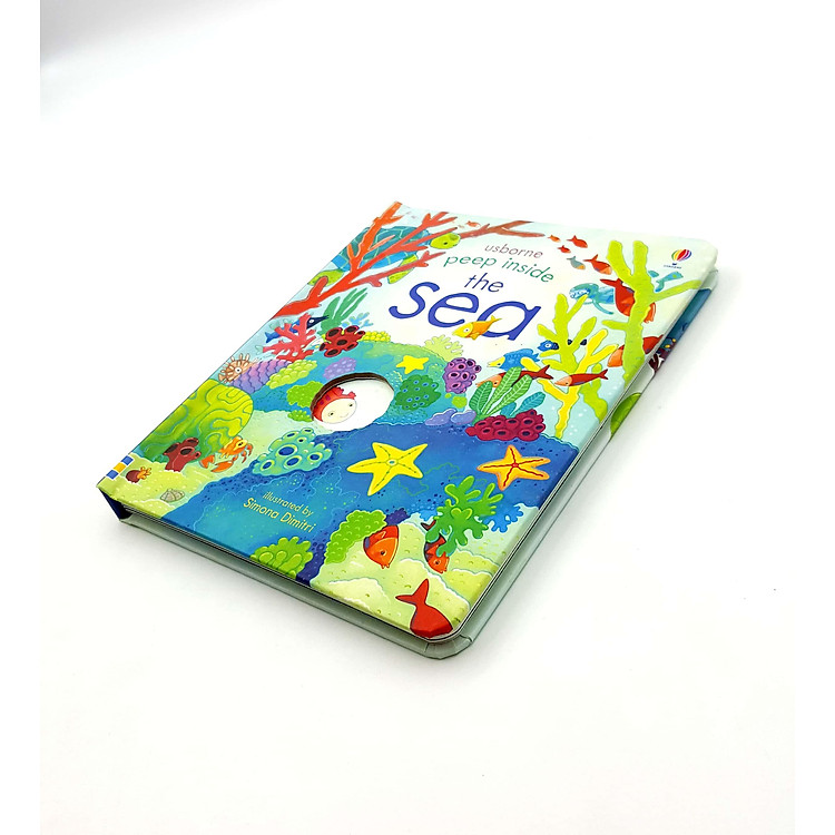 Usborne Peep Inside The Sea - Ảnh 4