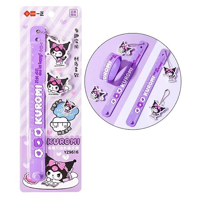 Thước Kẻ Kuromi 15 cm - Ảnh 2