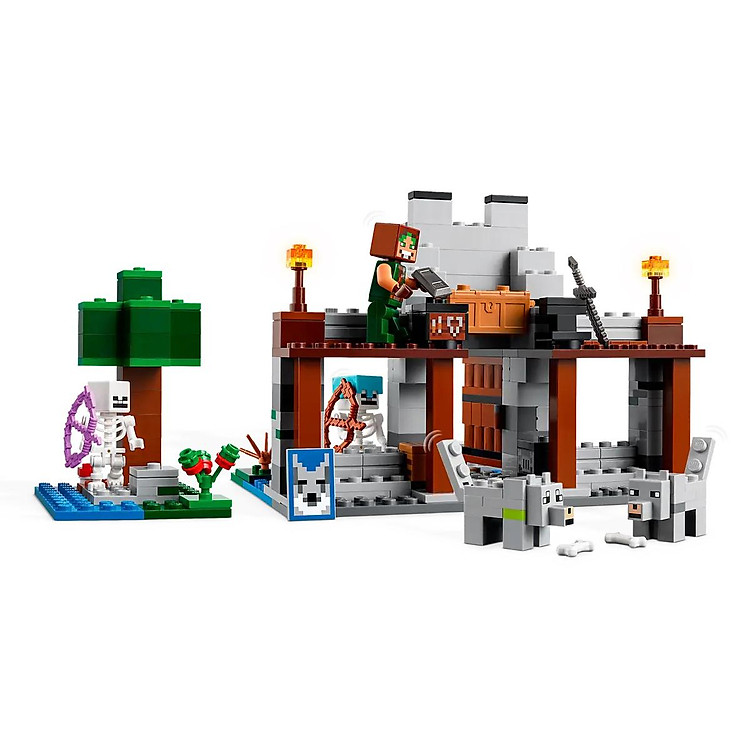 Đồ Chơi Lắp Ráp Tòa Thành Sói Lego Chính hãng Giá tốt - Hình ảnh 4