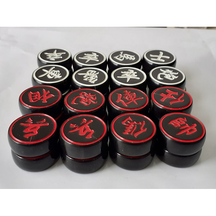 Bộ cờ tướng sừng trâu 2 mặt Chính hãng Giá rẻ - Hình ảnh 4