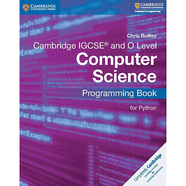 Cambridge Igcse (R) And O Level Computer Science Programming Book For Python