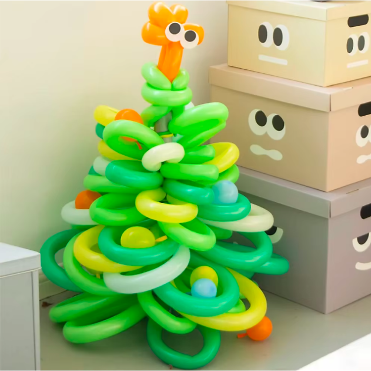 Bóng Dài Giun 260 Siêu Nhũ - Bạc (260) - Ảnh 7