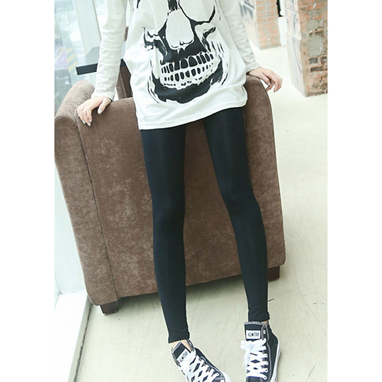 Quần legging nữ dày vừa chất rất đẹp, mềm mịn không bai không xù