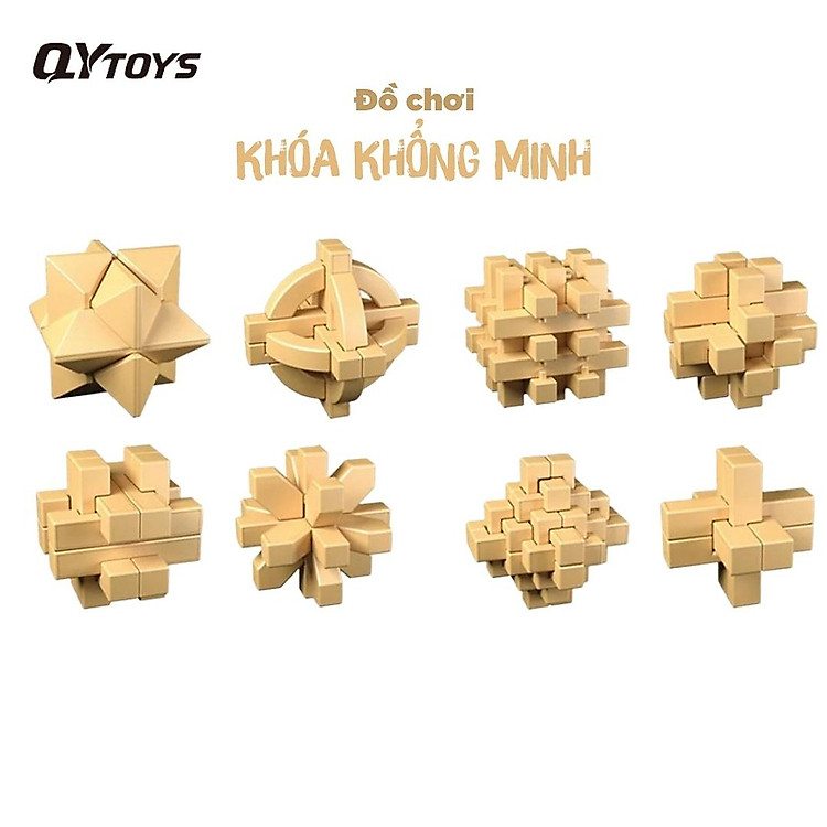 Đồ Chơi Rubik Khóa Khổng Minh QiYi Chính hãng Ưu đãi - Hình ảnh 3
