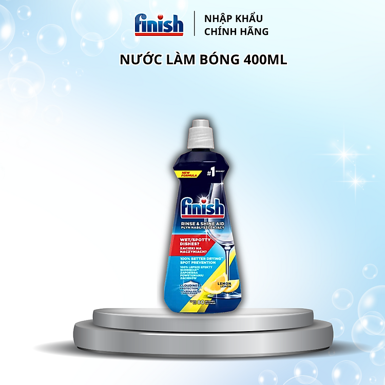 Nuớc làm bóng Finish chuyên dùng cho máy rửa chén bát