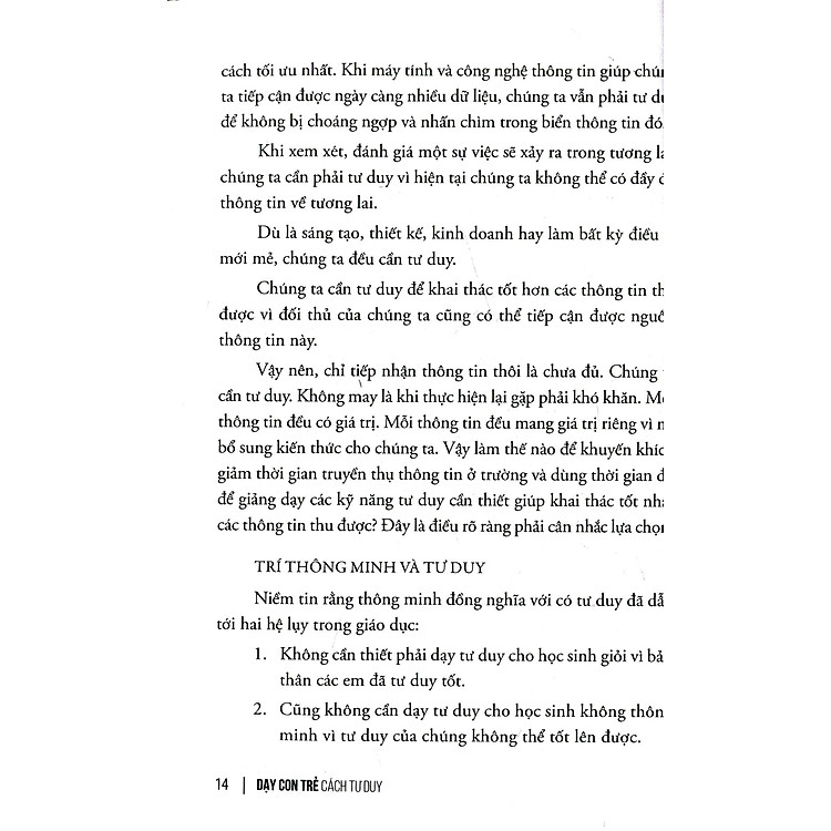 Dạy Con Trẻ Cách Tư Duy (Tái Bản 2024) - Ảnh 3