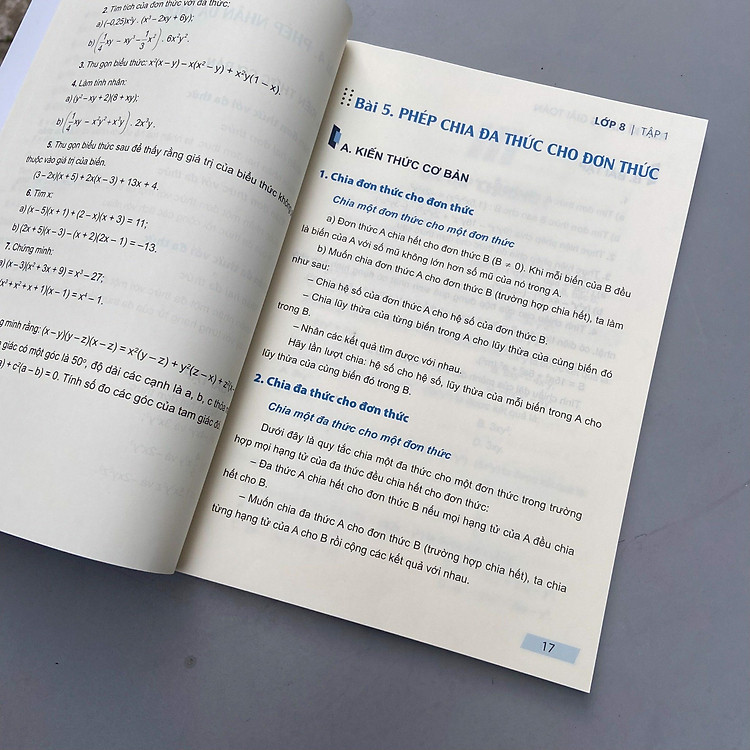 Rèn Kĩ Năng Giải Toán Lớp 8 - Tập 1 - Ảnh 3