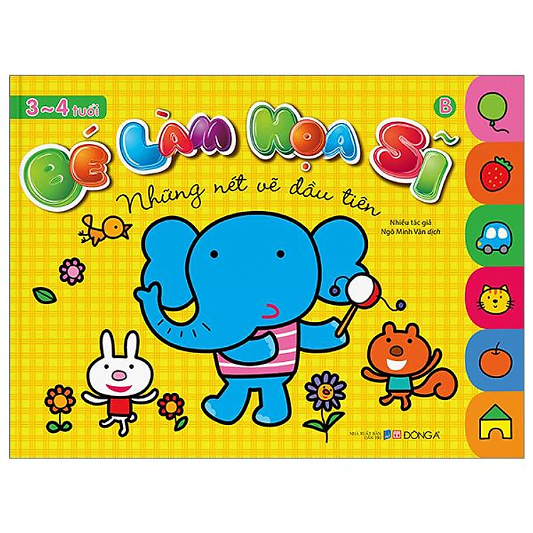 Bé Làm Họa Sĩ – Những Nét Vẽ Đầu Tiên (Tập B)