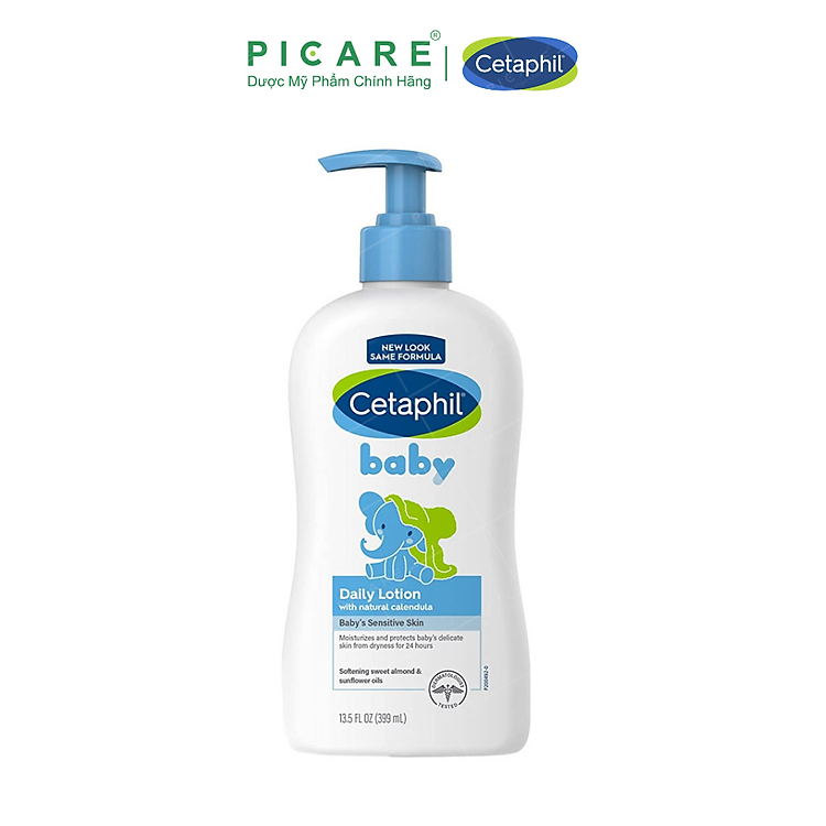 Sữa Dưỡng Thể Cetaphil Baby 400ml Chính hãng Tiết kiệm - Hình ảnh 5