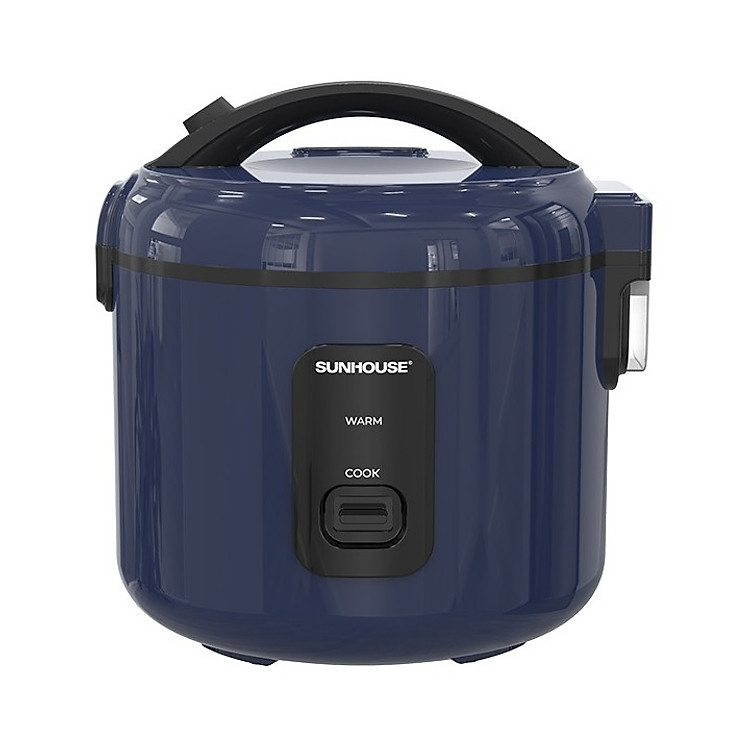 Nồi cơm điện SUNHOUSE SHD8213 chống dính tổ ong siêu bền, cơm ngon, dung tích 1.2L cho 2-4 người - Hàng chính hãng