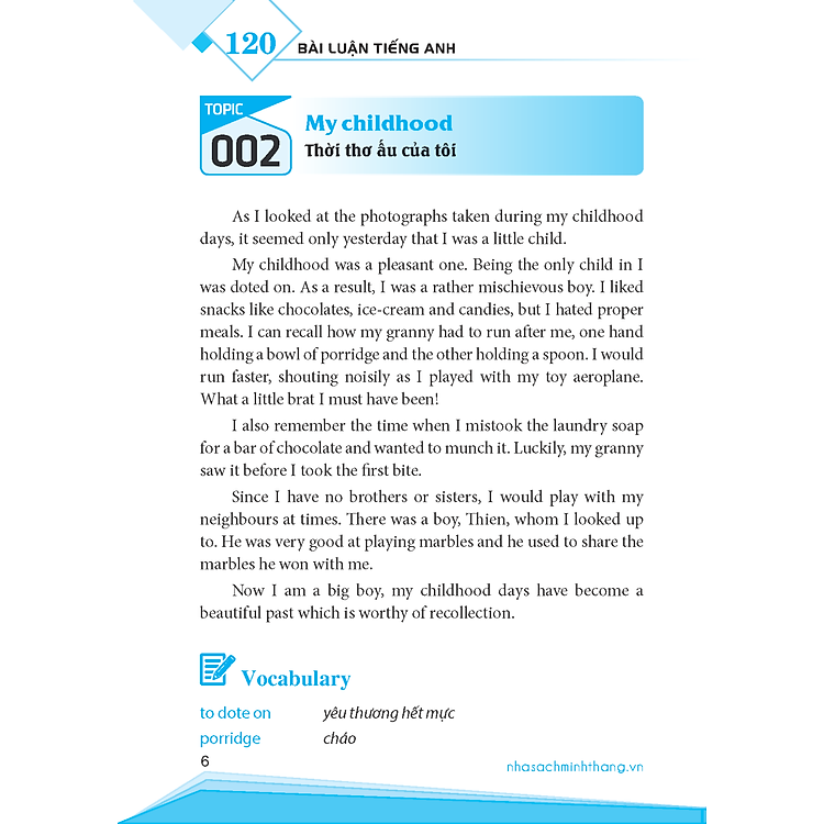 120 Bài Luận Tiếng Anh (Tái Bản 2023) - Ảnh 4