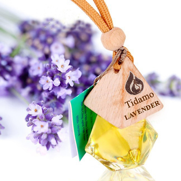 Tinh Dầu Oải Hương Treo Phòng, Treo Xe ô tô (Lavender) Chính Hãng TIDAMO Giúp Thơm Thư giản, Kháng Khuẩn Và Bảo Vệ Sức Khỏe