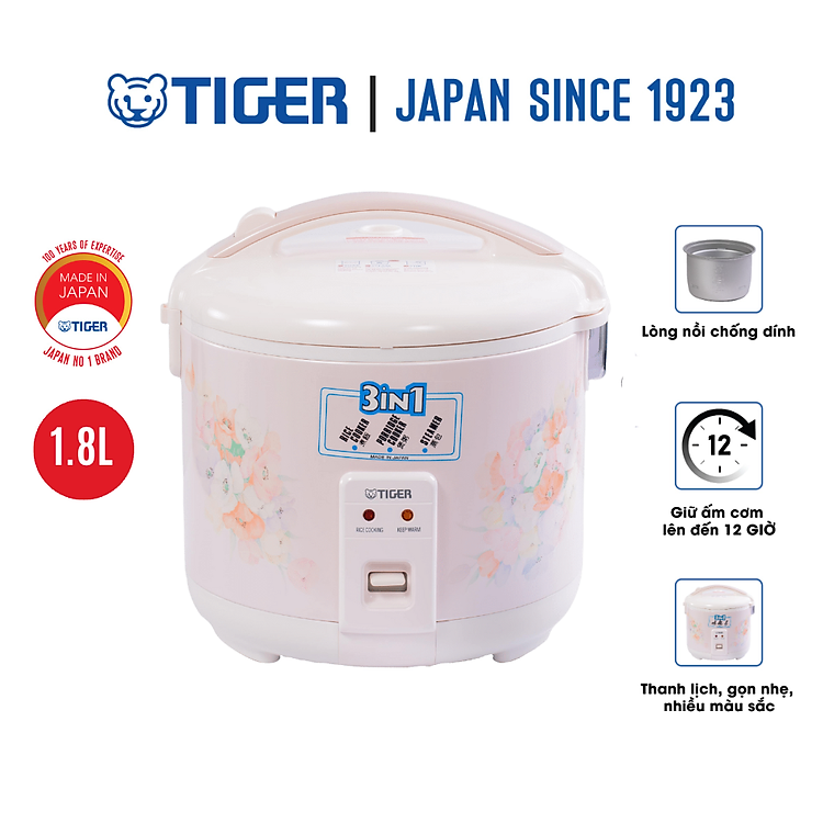 Nồi cơm điện Tiger JNP 1803 - Hàng nhập khẩu