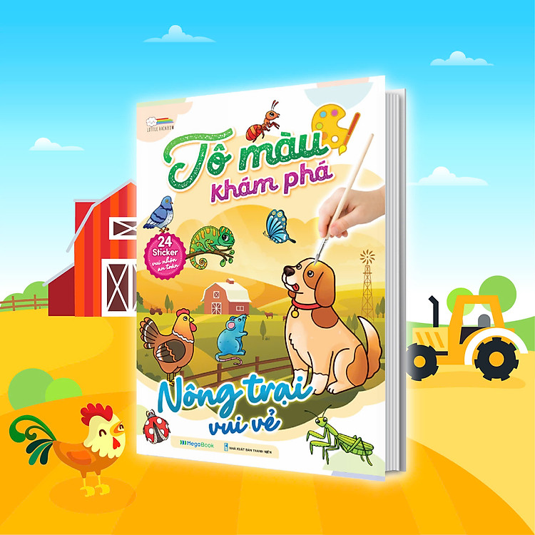 Tô Màu Khám Phá - Nông Trại Vui Vẻ - Ảnh 6