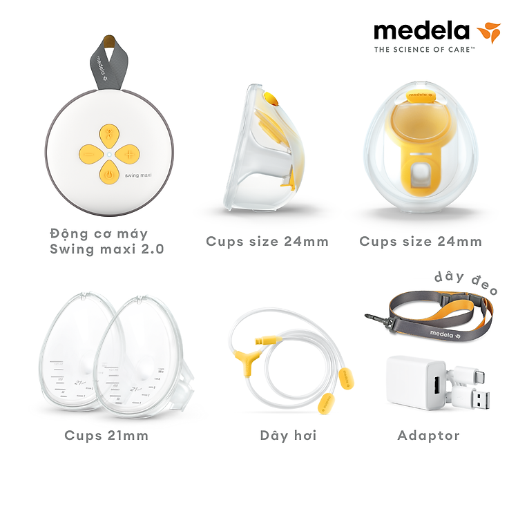 Máy hút sữa Medela Swing Maxi đôi Ưu đãi - Hình ảnh 4