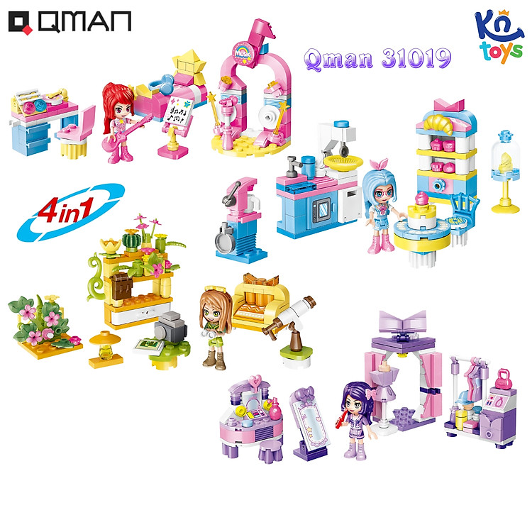Mua tại MyKingdom: Đồ Chơi Xếp Hình Qman 31019 - Ngập tràn khuyến mãi